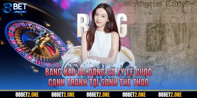 Bảng kèo đa dạng và tỷ lệ cược cạnh tranh tại sảnh thể thao