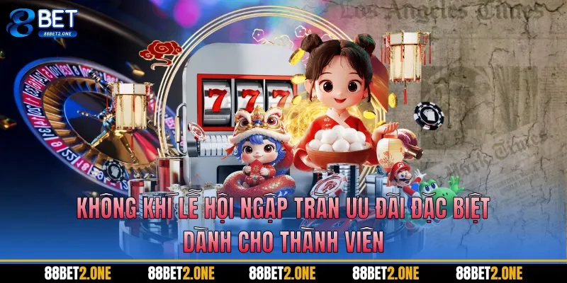 Không khí lễ hội ngập tràn ưu đãi đặc biệt dành cho thành viên